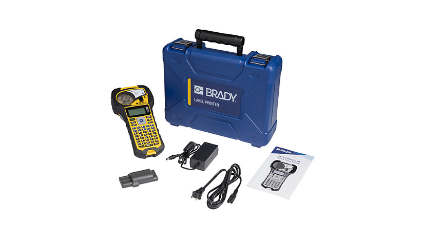 Brady M210 Handheld Label Maker with Accessory Kit - BRAM210-KIT ...
